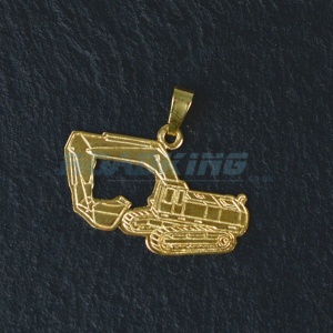 Gold CATERPILLAR Pendant