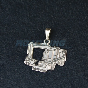 Silver Mobile Crane Pendant