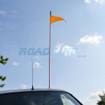 Safety Flag 6ft Red Stick | Buggy Whip