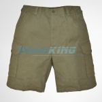 Mens Cargo Shorts | Combat Style Shorts | Khaki Green