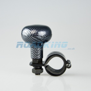 Universal Carbon Fibre Effect Steering Wheel Knob